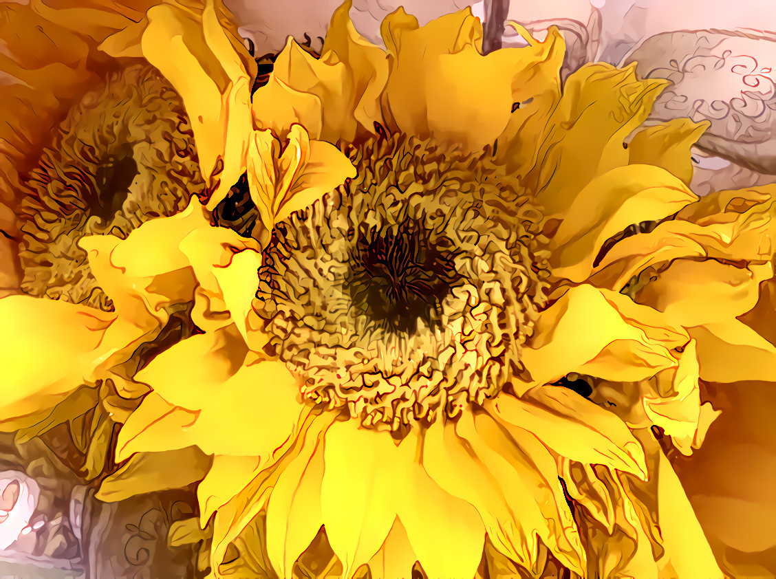 Three Sunflowers #3