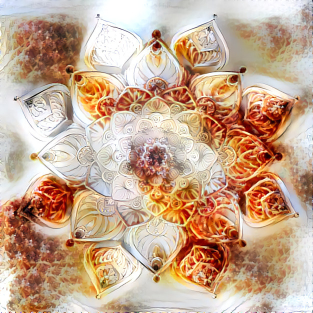 Mandala Spaghetti Meatballs (as per recipe)