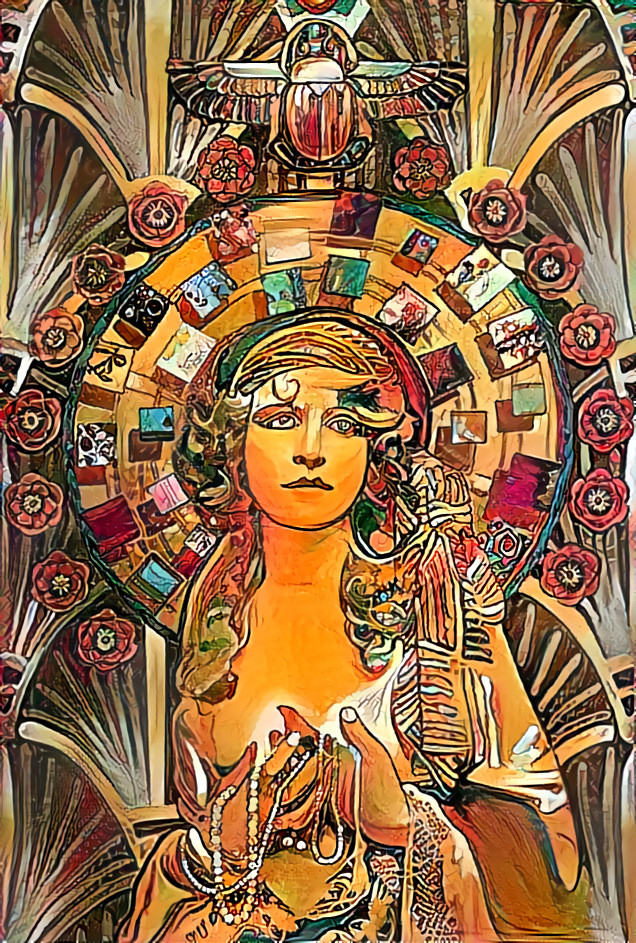 ''The fortune teller'' _ source: artwork by Cheryl Hicks _ (200427)