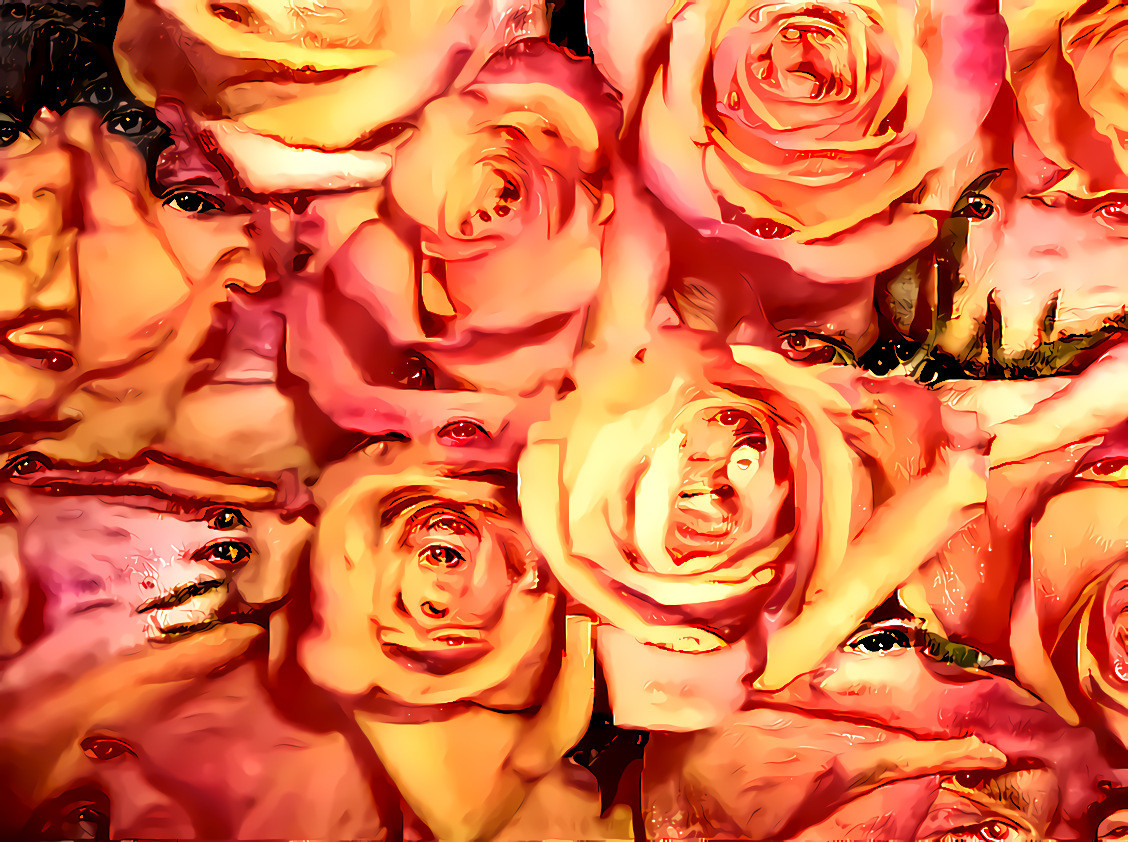 Eye Dream of Roses