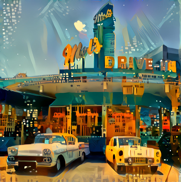 Mel's Drive In (photo by FF16 from PIxabay)