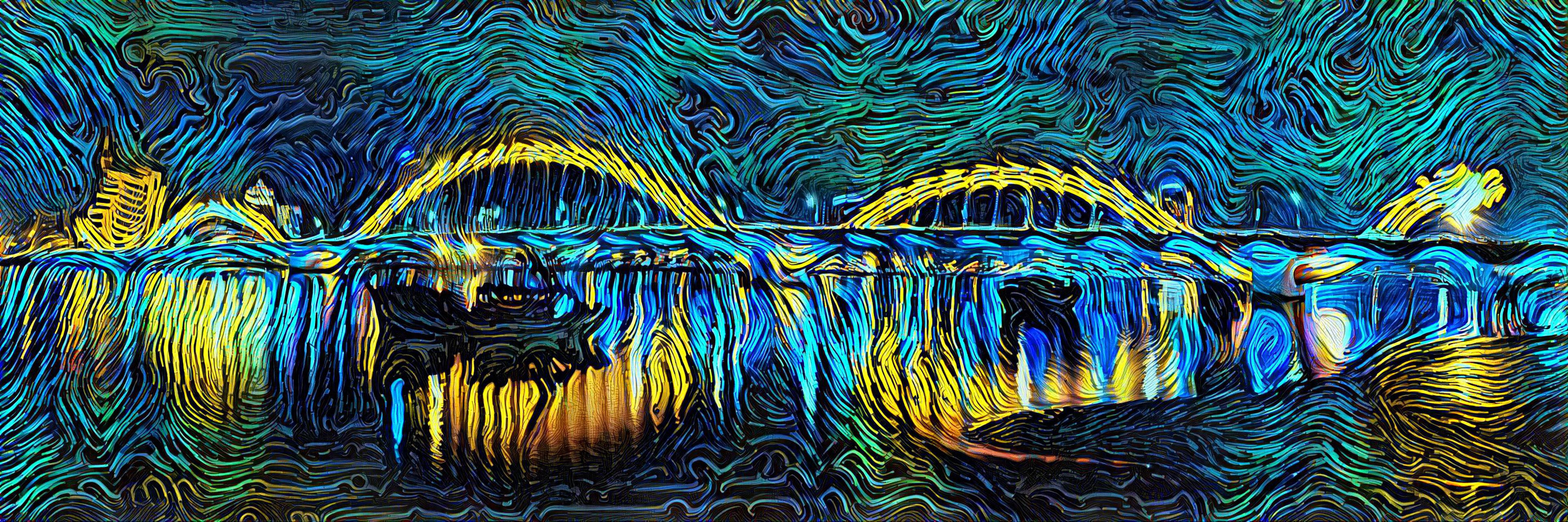 Dragon Bridge at Night
