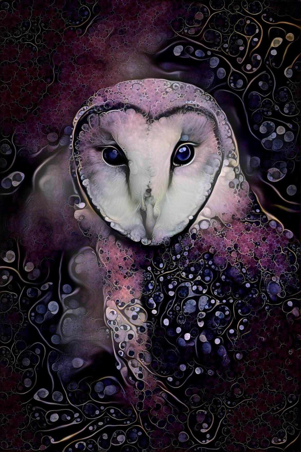 Night Owl in Purple 