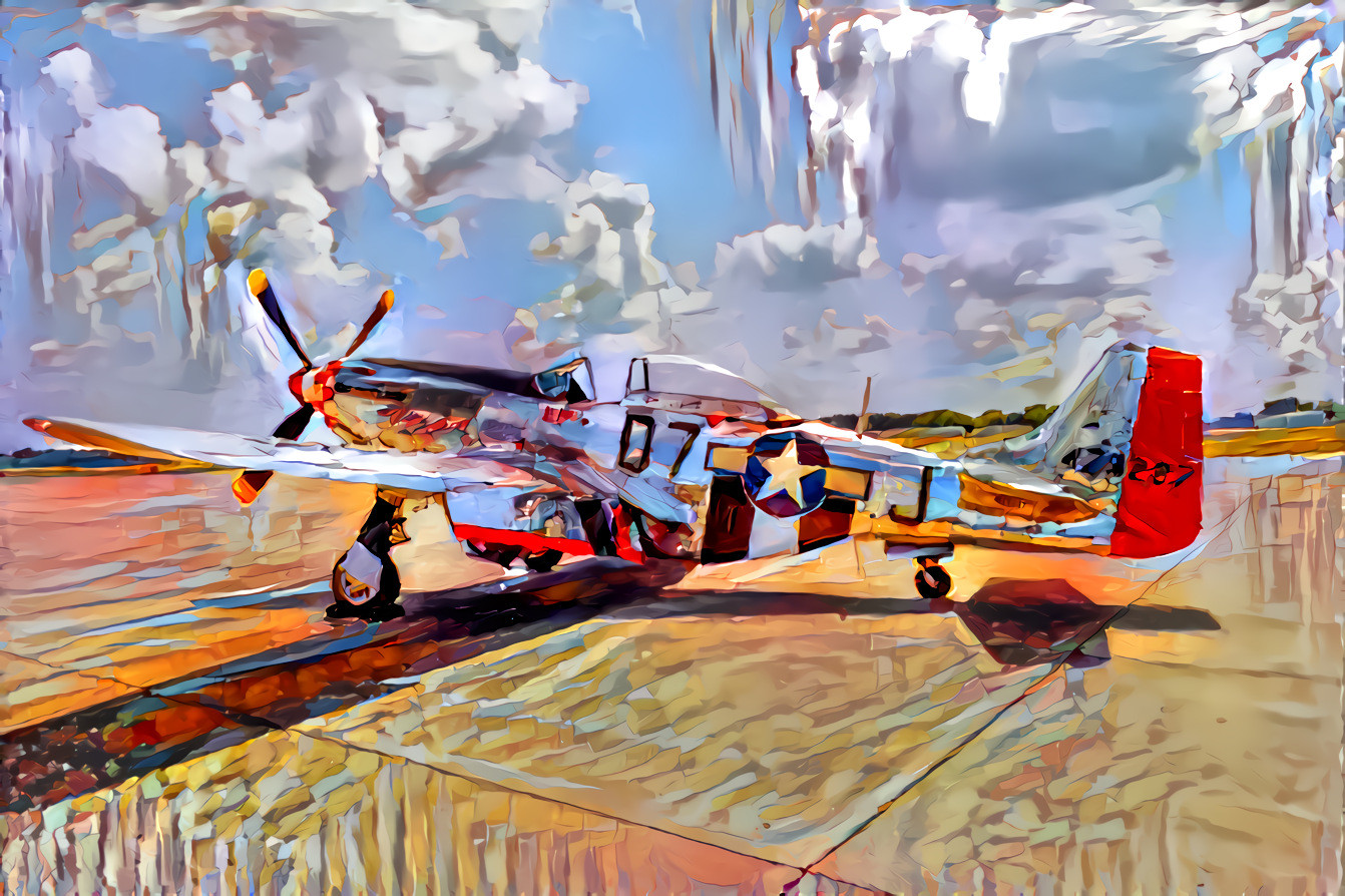 WWII P-51 Mustang 