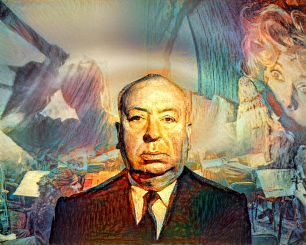 The Master of Suspense himself, Alfred Hitchcock