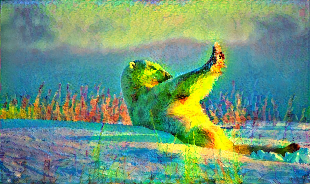 Polar bear 2 abstract 88 adj 1