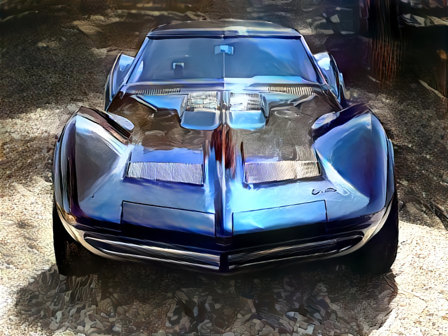 "Streets' shark" _ source: "Mako Shark II" (65 Chevy Corvette concept car) - photo: author not found _ (201104)