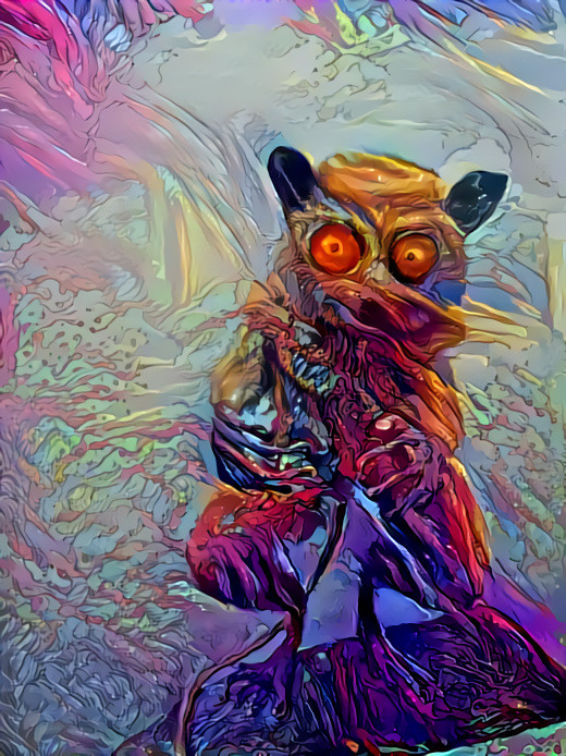 Creepy tarsier