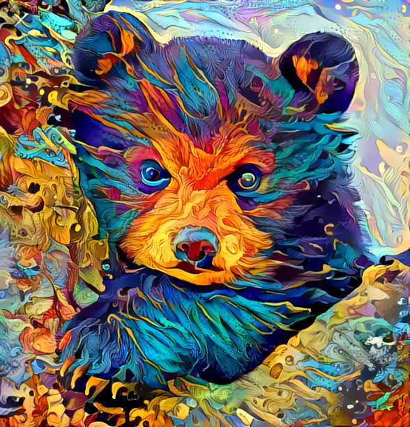 Does my “scary bear face” scare ya?