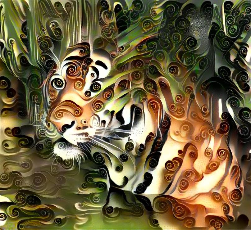 Tiger in Water