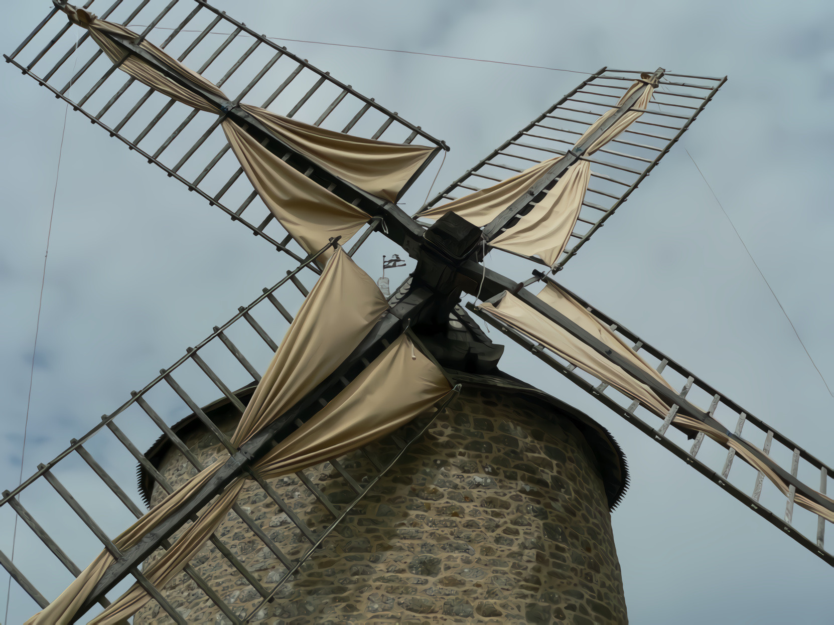 Old French Windmill