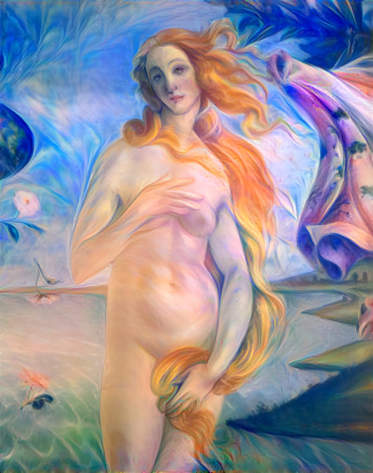 Birth of Venus - Detail