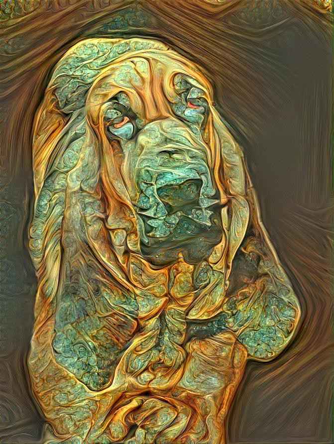 My bloodhound girl Brunhilda