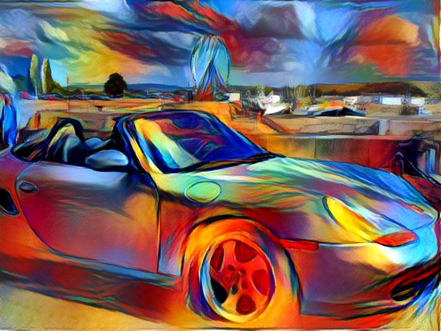 "Roadster" - by Unreal from own photo.