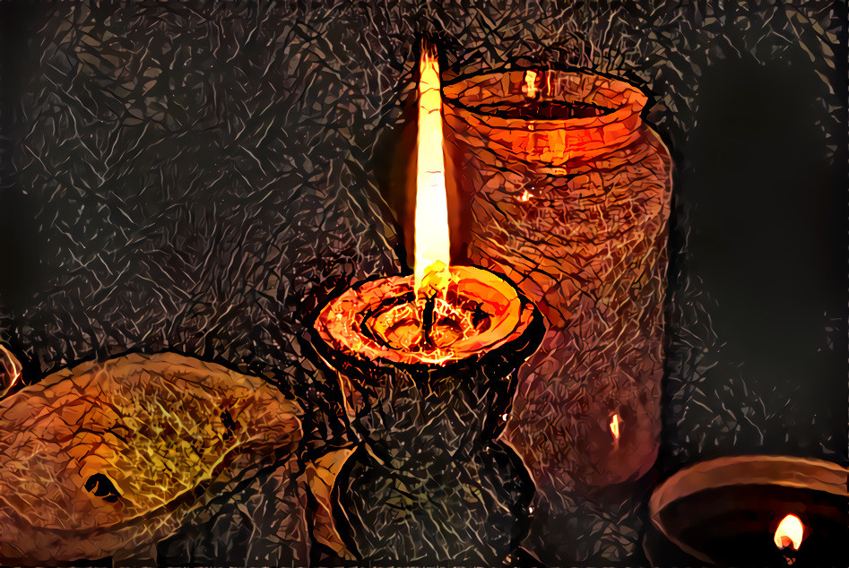 Candle(s) in the Night