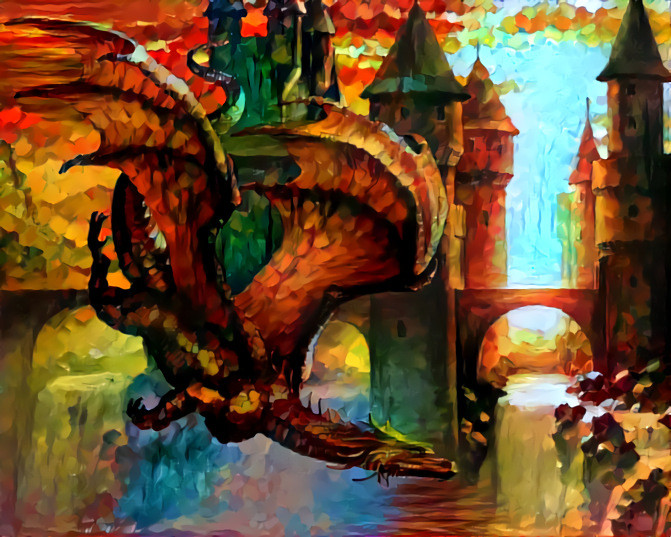 Dragon of the Castle of Fall