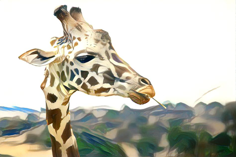 Giraffe Painting