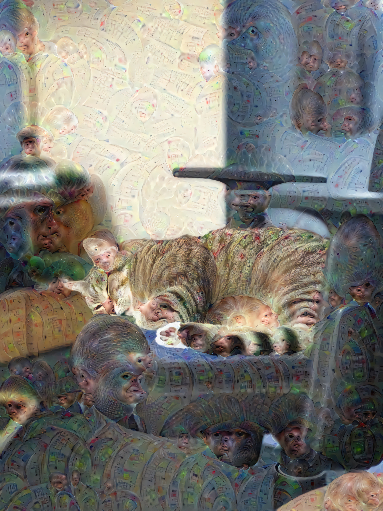 When deep dream goes wrong lol