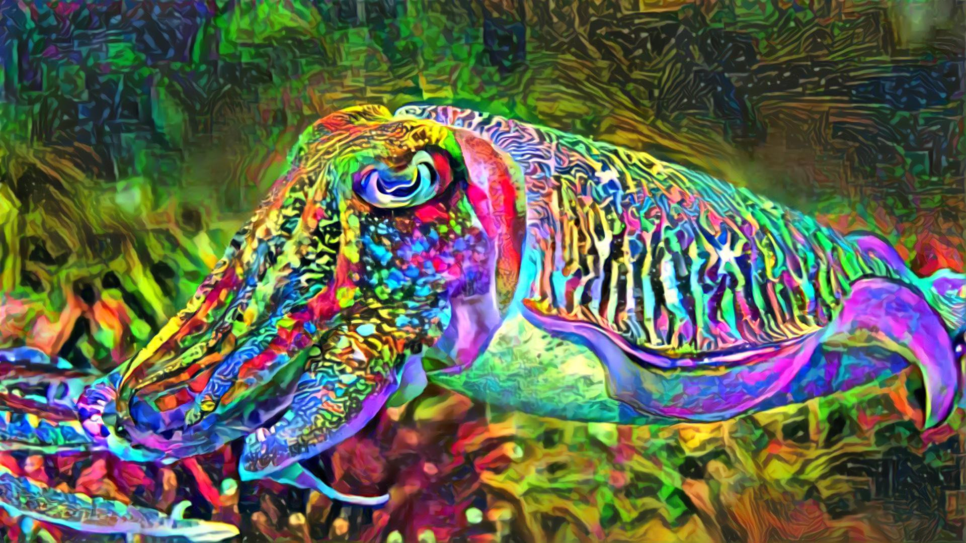 Lone Cuttlefish