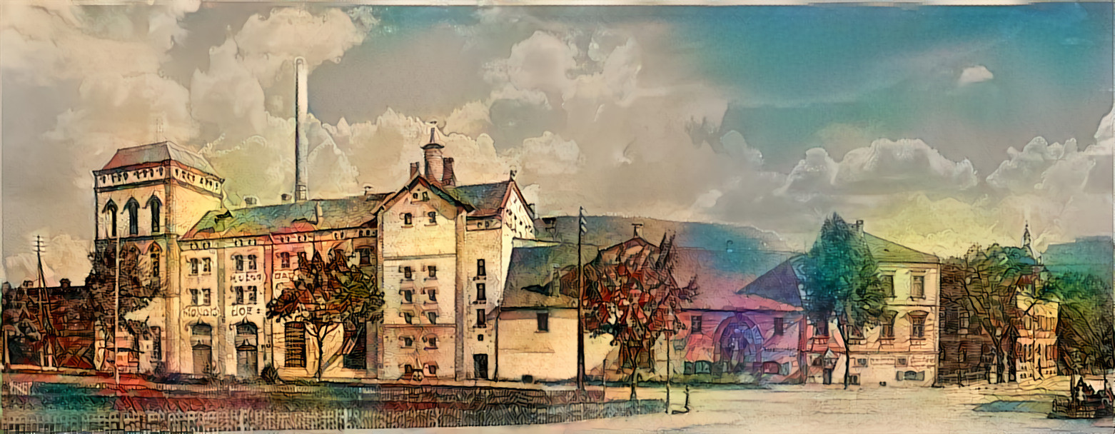 Mönchshof-Brauerei-Kulmbach um 1920
