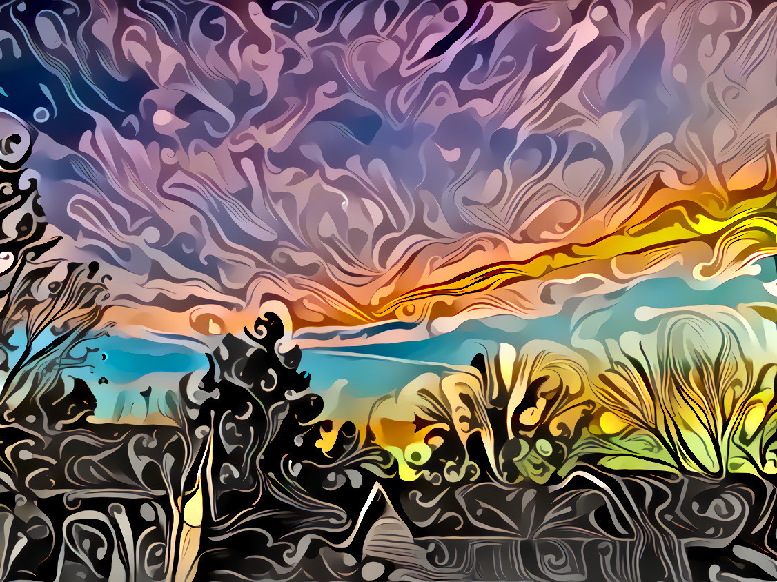 Patterned Sunset (Daniel Prust photography)