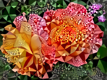 Triangular Flowers