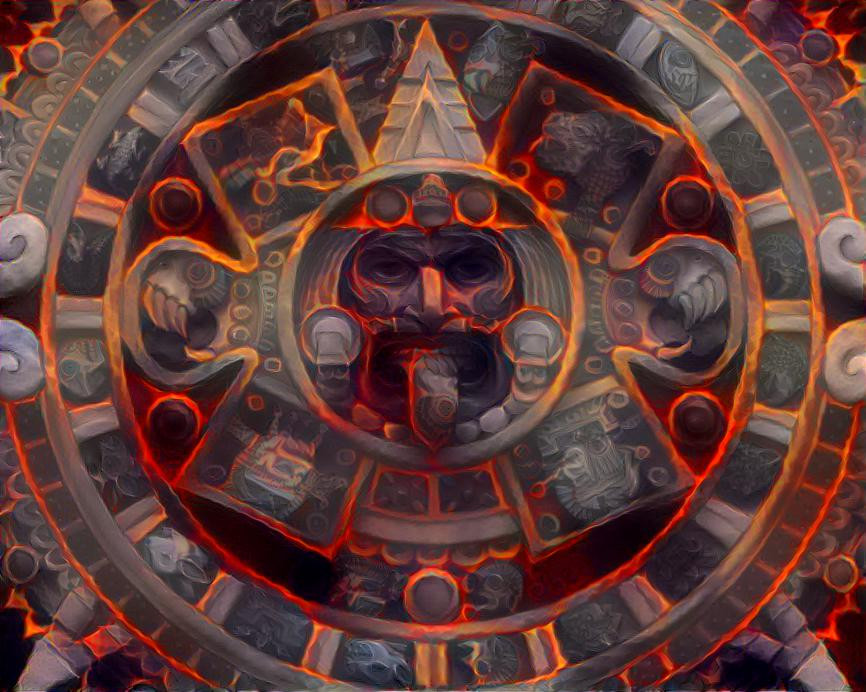 Magmatic Mayan Art