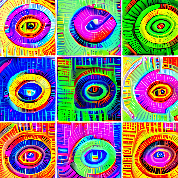 Abstract Warhol Effect 17Dec20 (Artwork my own)