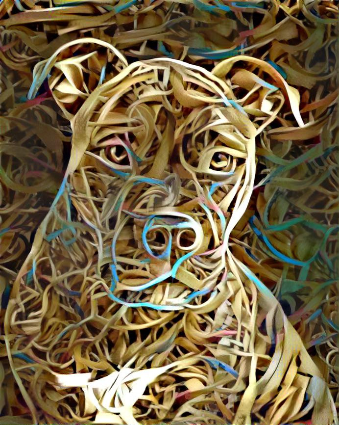 Ruberband Dog