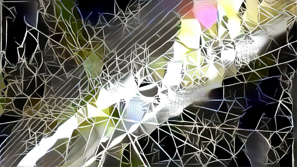 Web of glass