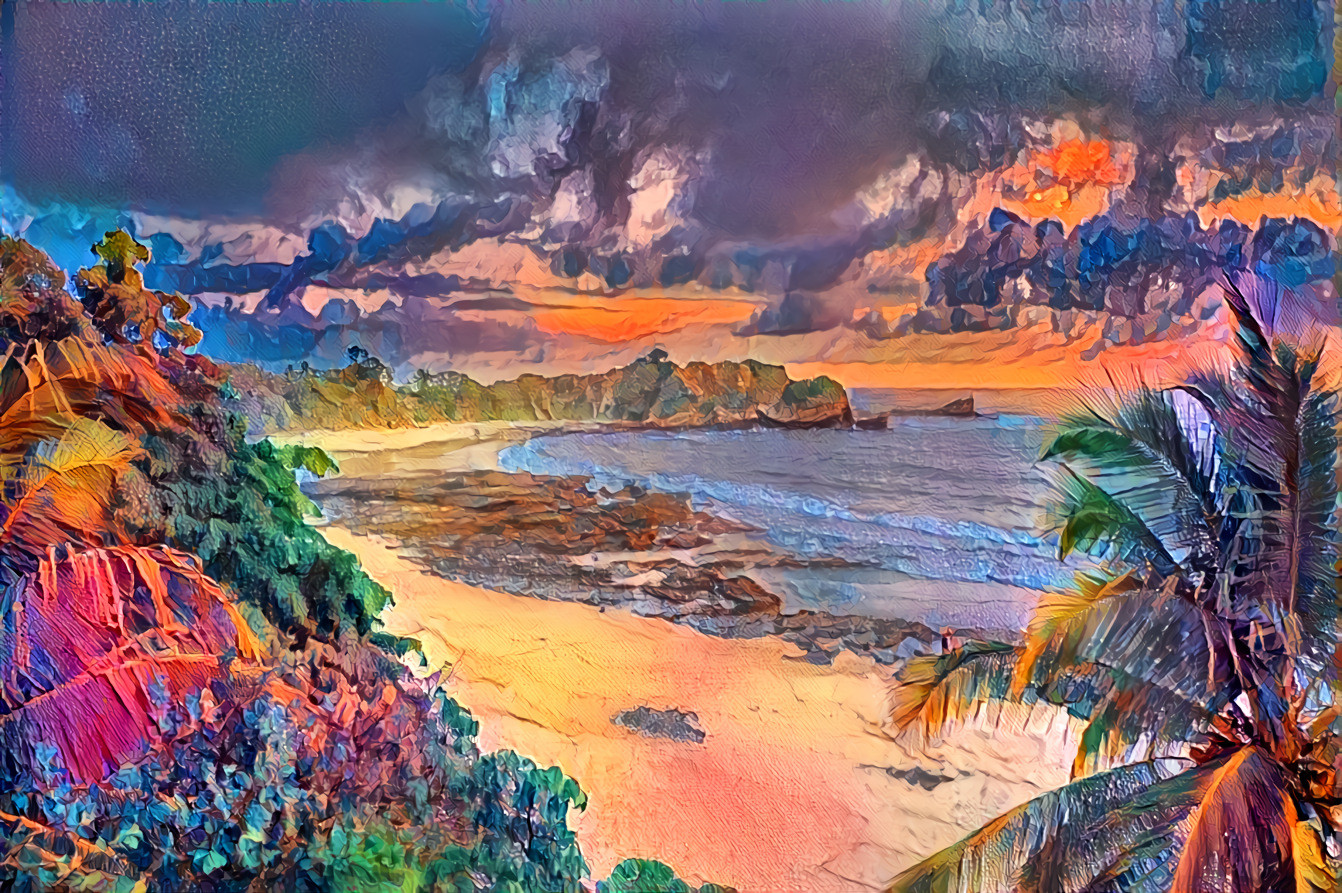 Playa Pelada sunset