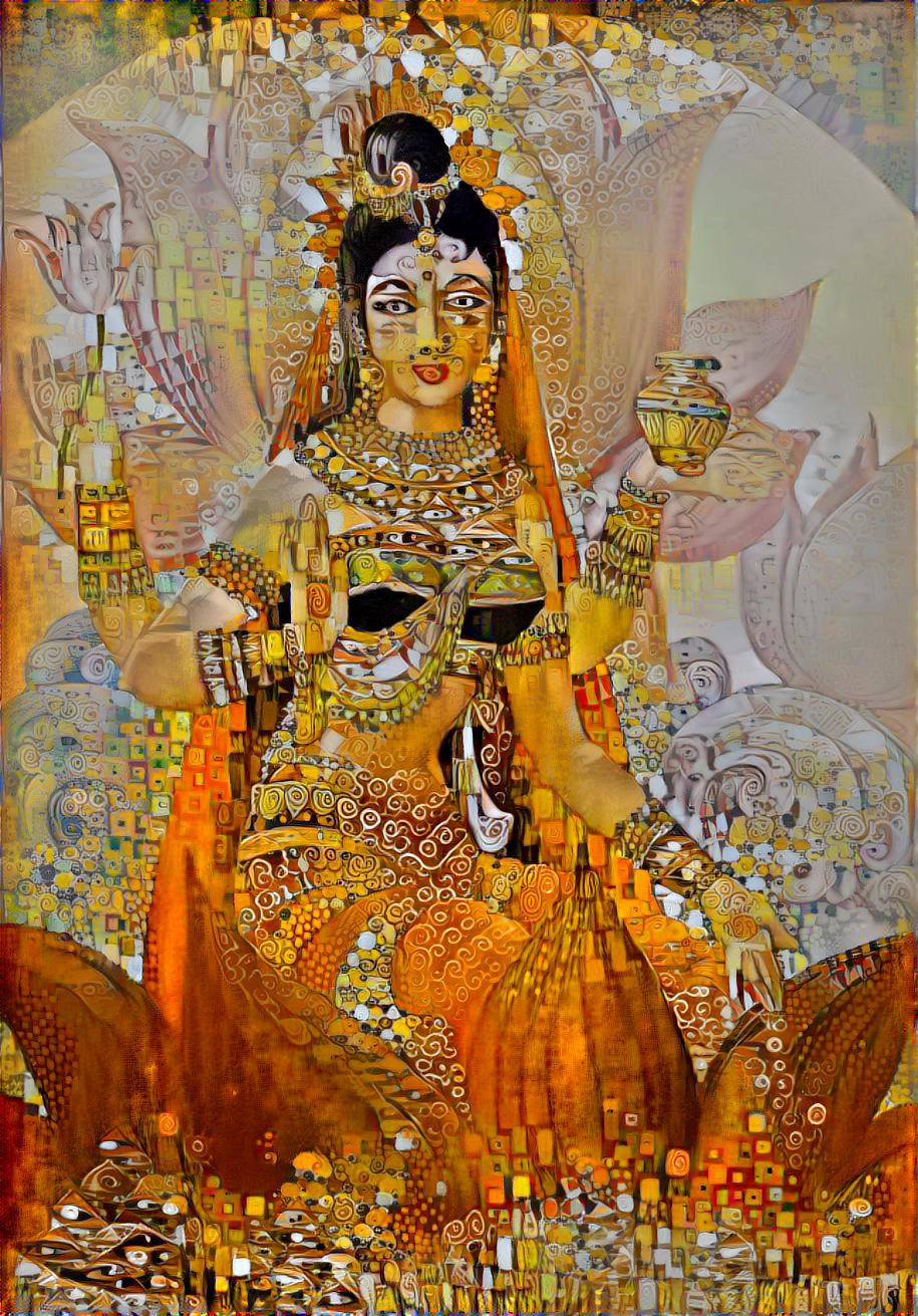 Lakshmi - Klimt version