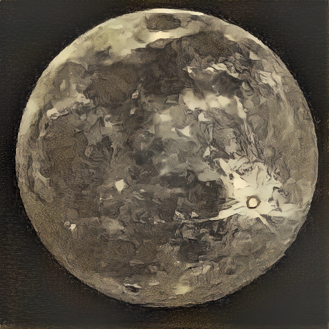 Goya's Moon