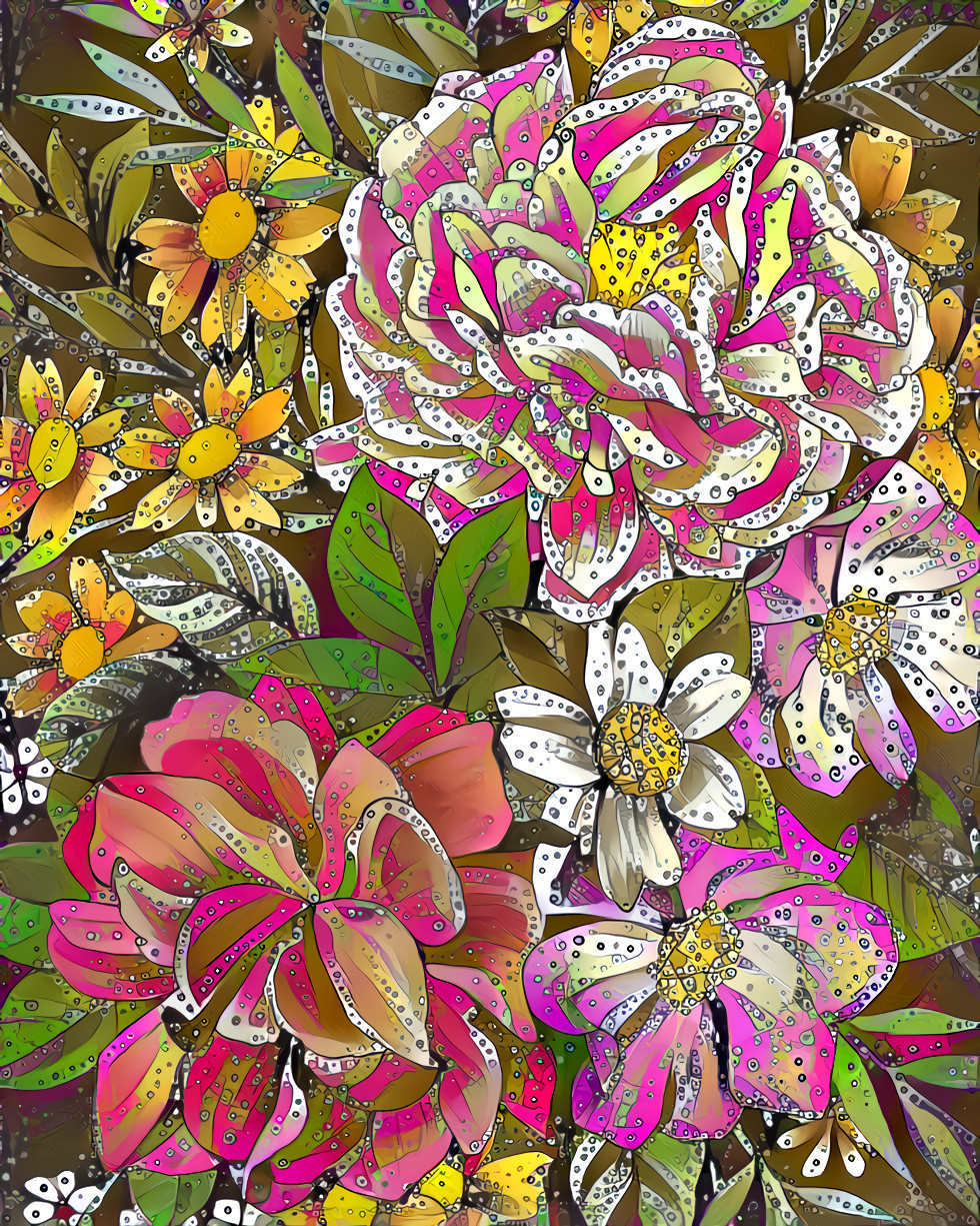 floral mosaic