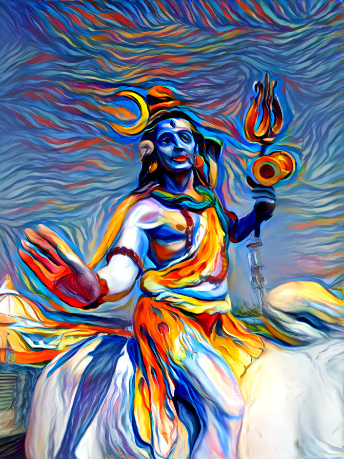 Shimmering Shiva