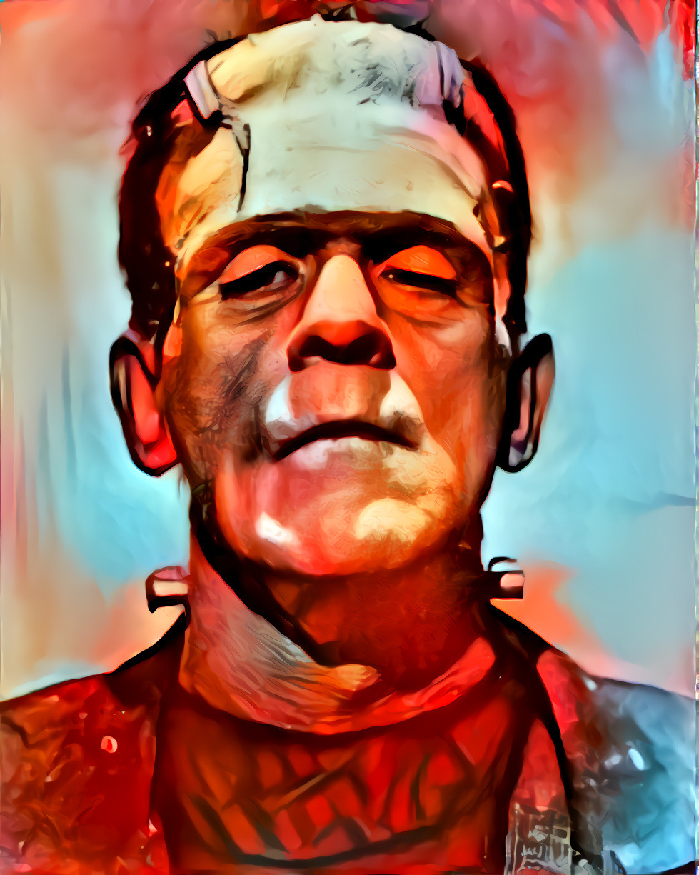 Frankenstein ( Boris Karloff )