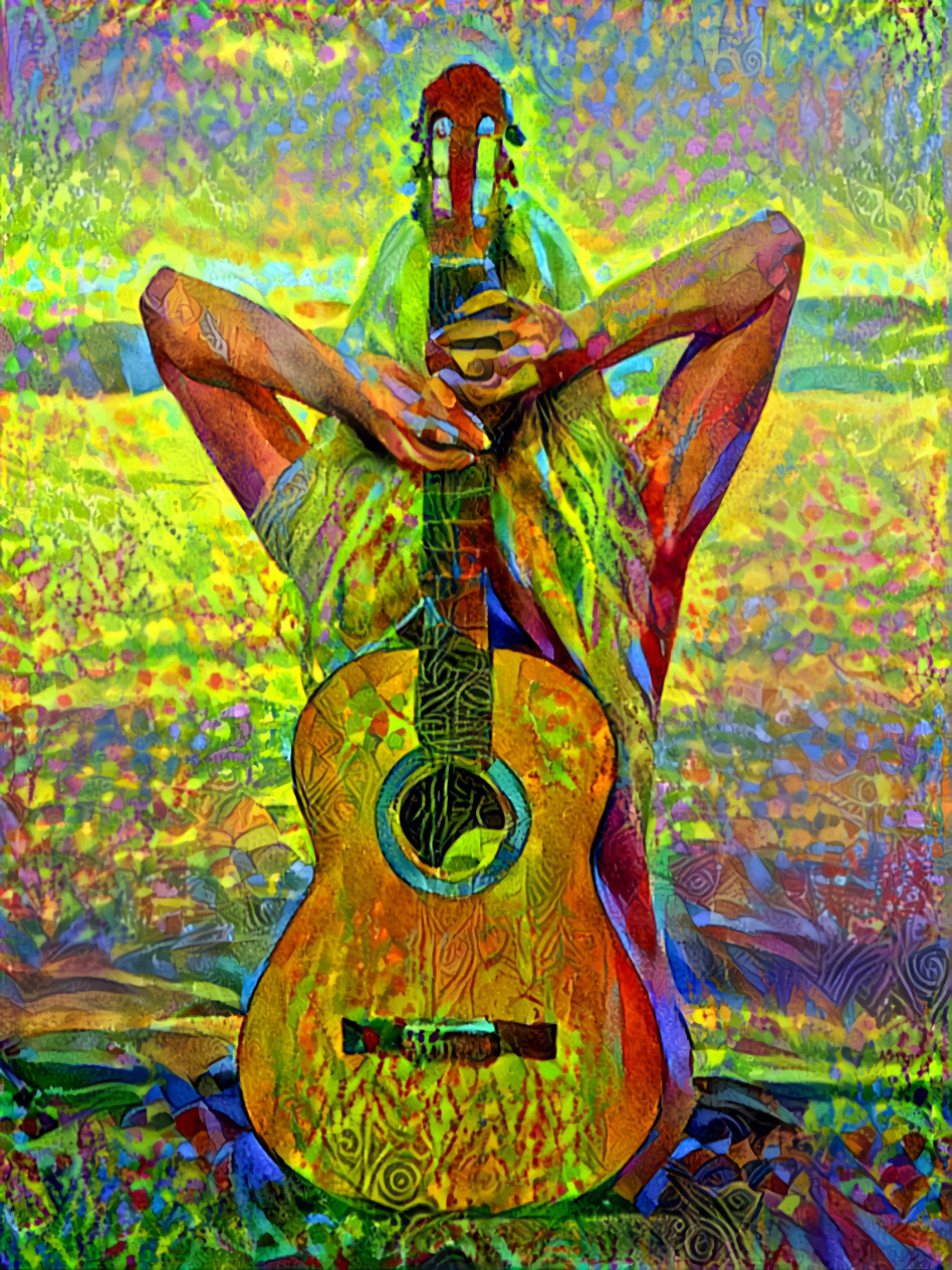 woman guitar