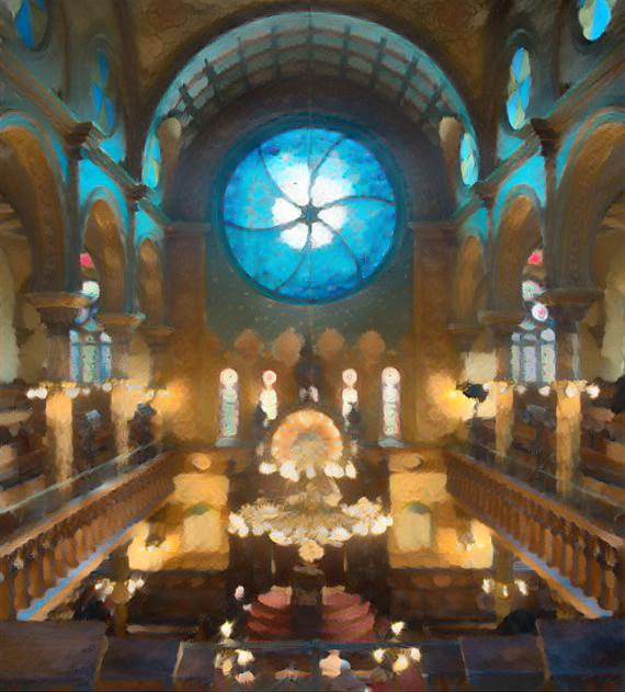 Eldridge Street Synagogue during Open House New York Weekend 2018-10-14 12:56:22 author: Rhododendrites