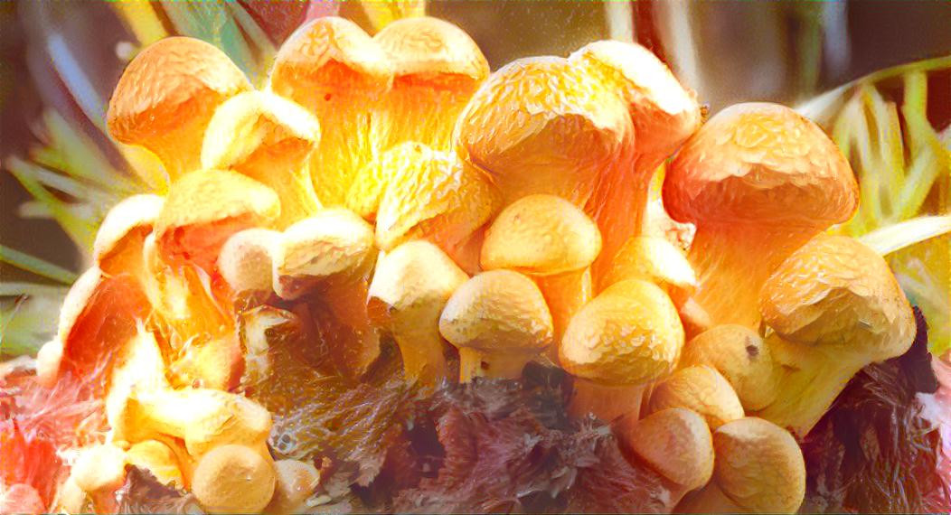 Orangey Mushrooms