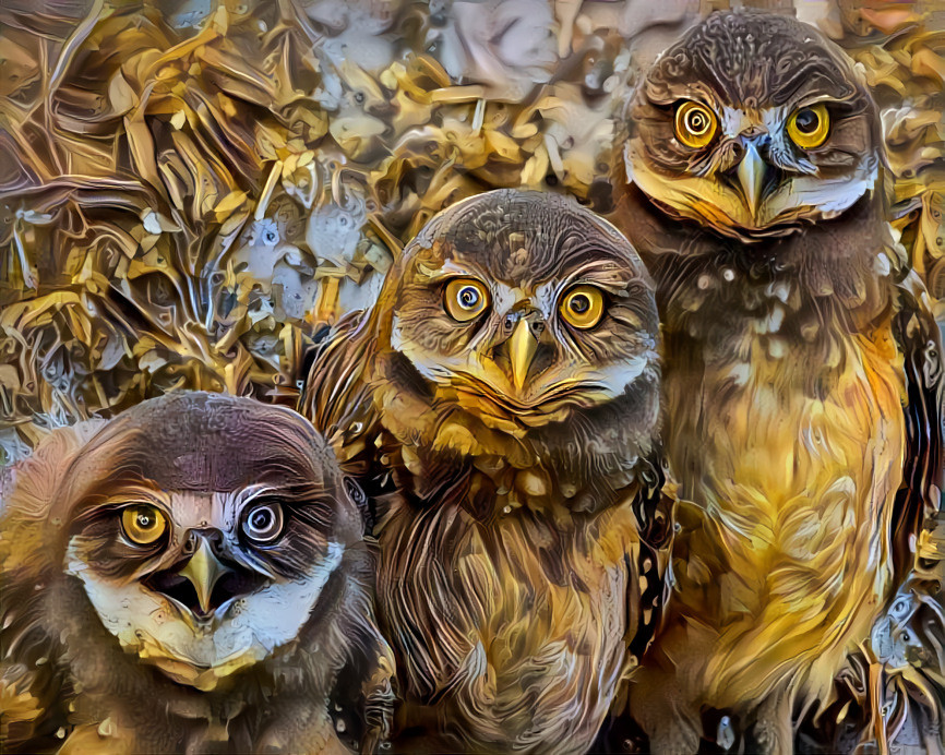 Crazy owls