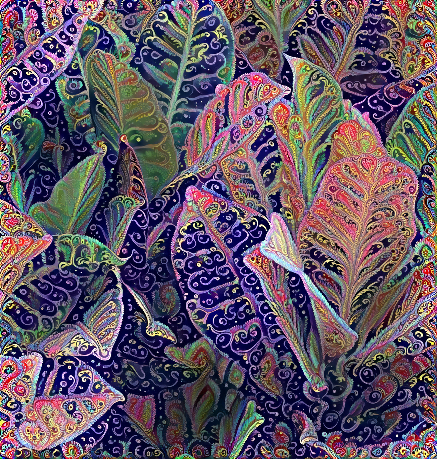 Purple Crotons