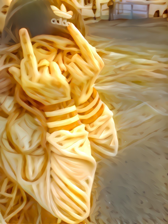 Noodle-ified Kaylene