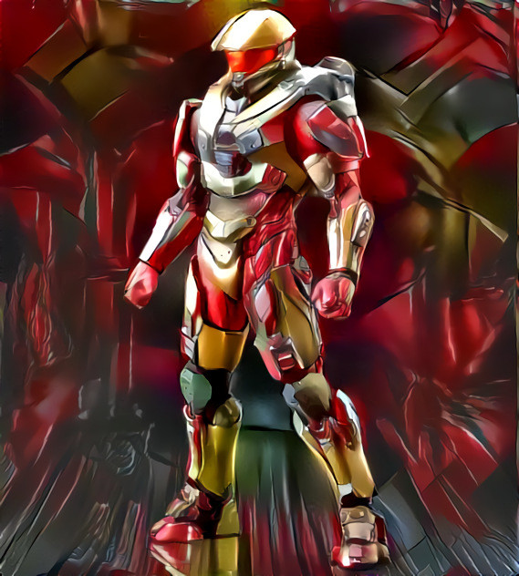 Tony Stark as Master Chief