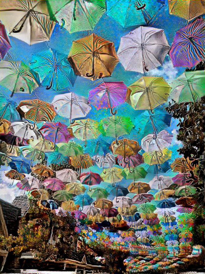 Umbrella sky
