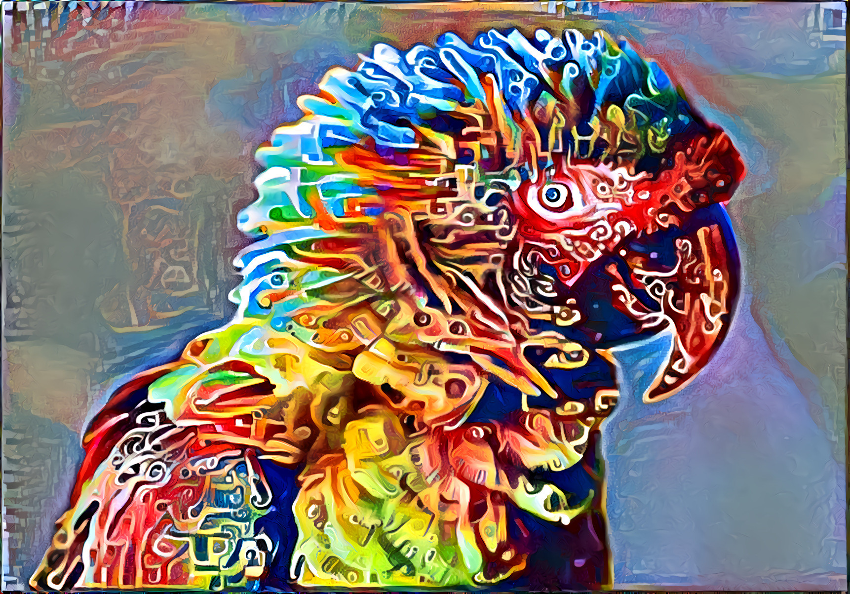 Parrot Head III