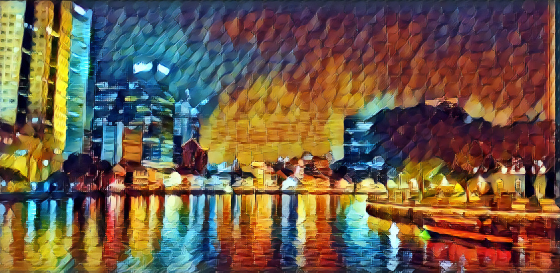 A little abstract of Boat Quay