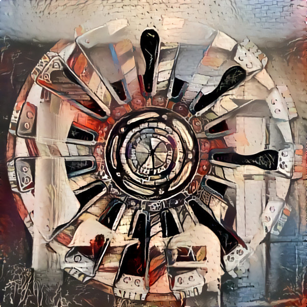 Painted wheel trim merged with barometer in Photo Tourist Remover app / Style by How & Nosm & Ayrz