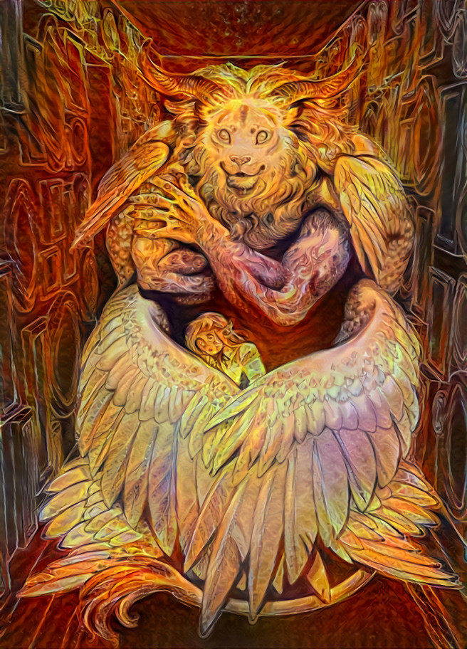 Dungeon Meshi - Winged Lion´s true form