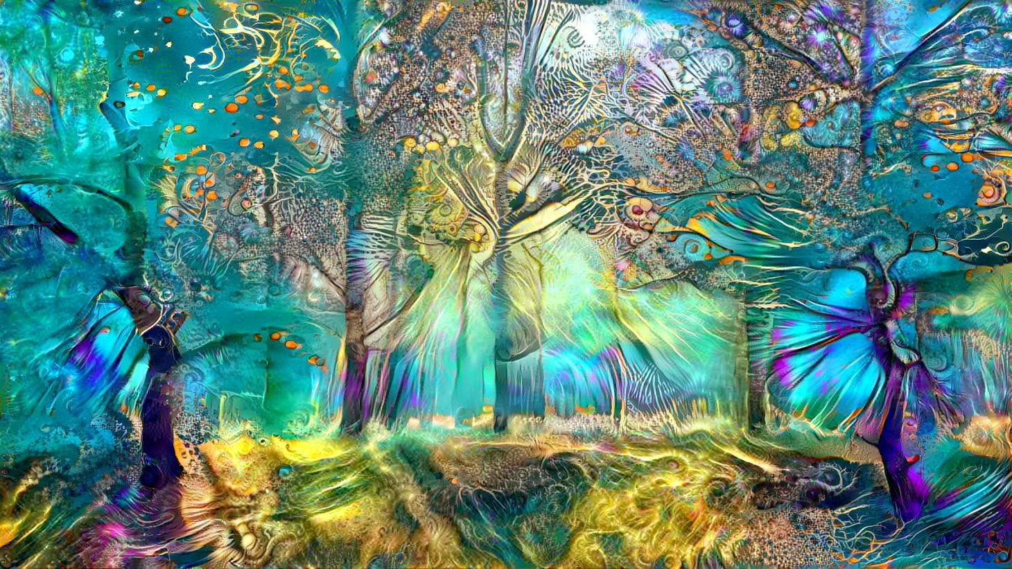 mythical dream forest