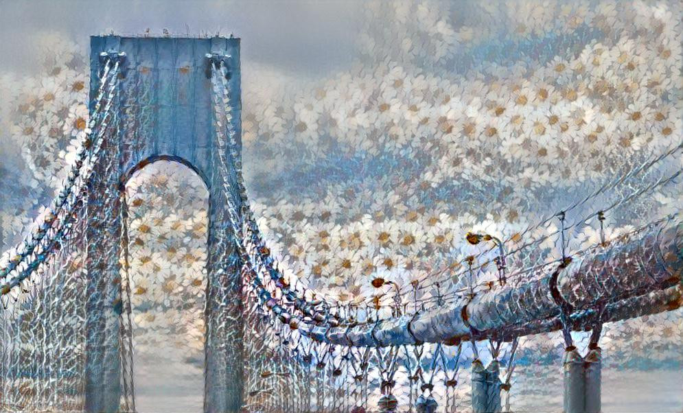 Bridge Through the Flowers